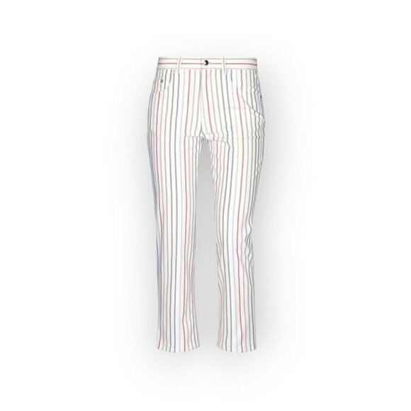 Sonia Rykiel Paris Multicolor Striped Nautical Trousers size XS/S - Picture 2 of 16